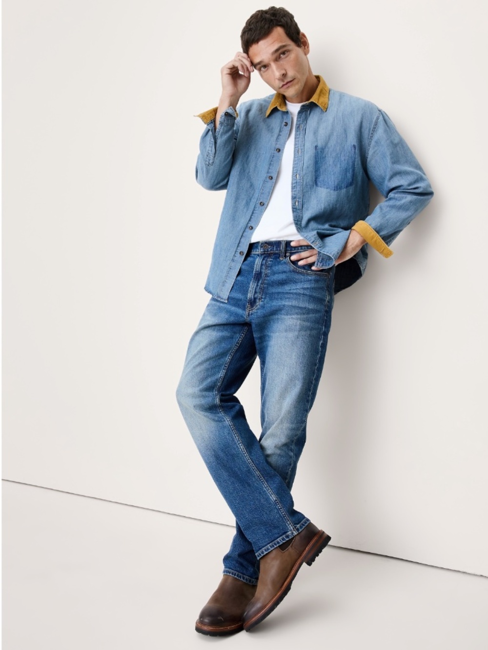 Banana Republic Classic Men's Relaxed Fit Rustic Jeans